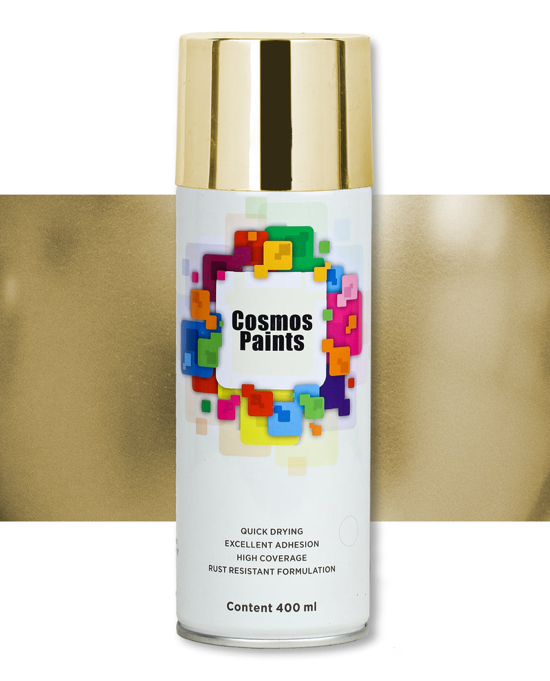 Cosmos Paints - Spray Paint in 18K Gold 400ml