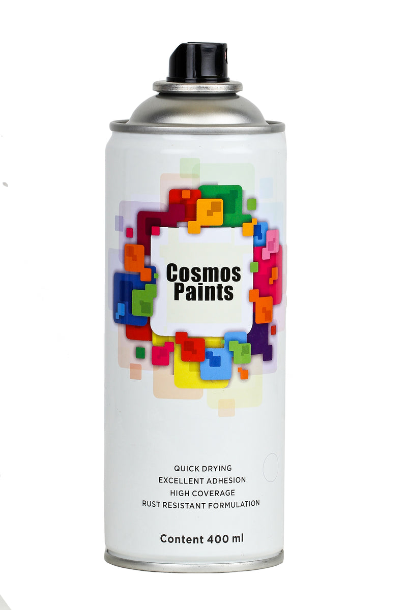 Cosmos Paints - Spray Paint in 25 Medium Yellow 200ml