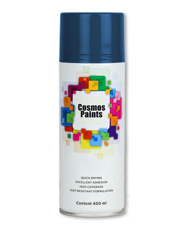 Cosmos Paints - Spray Paint in 33 Oxford Blue 400ml