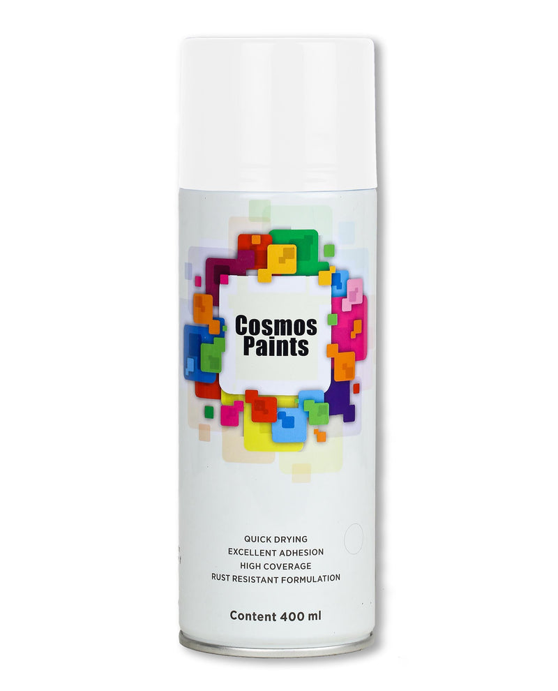 Cosmos Paints - Spray Paint in RAL 9010 400ml
