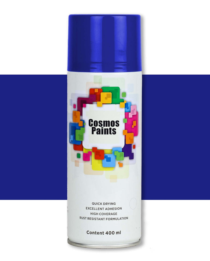 Cosmos Paints - Spray Paint in 03 Shiva Blue 400ml