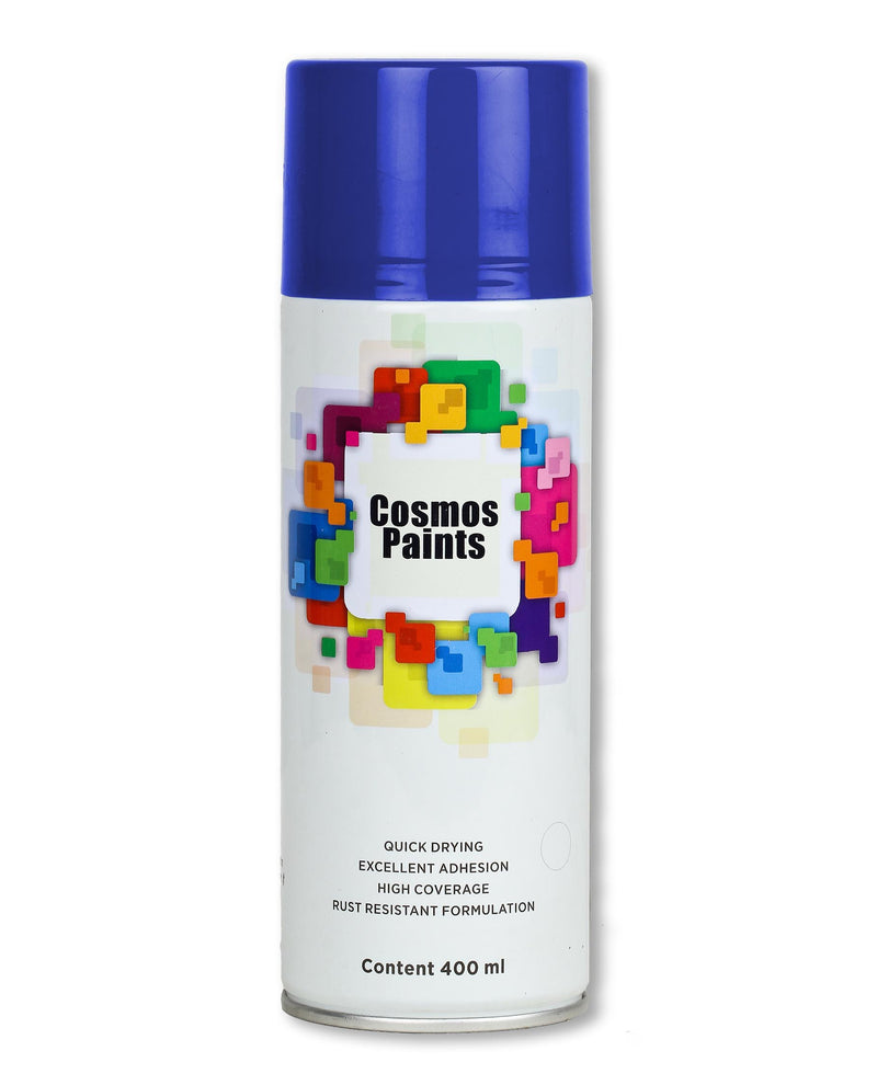 Cosmos Paints - Spray Paint in 03 Shiva Blue 400ml