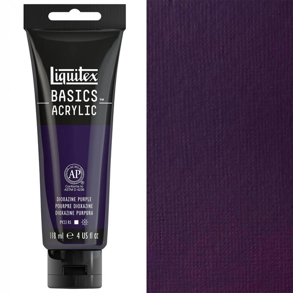 Liquitex - Basics Acrylic Colour - 118ml Dioxazine Purple