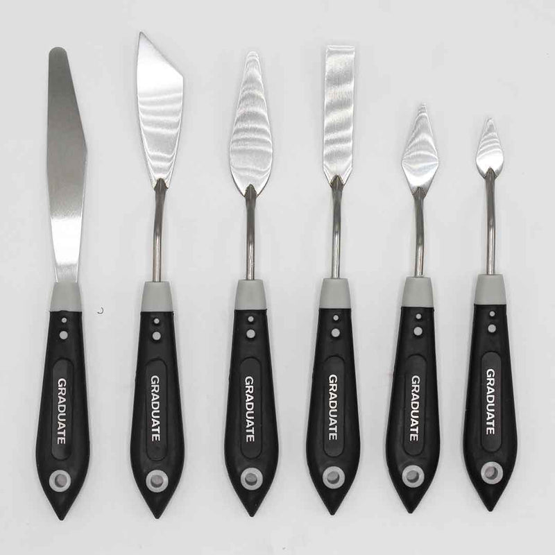 Daler-Rowney Graduate Palette Knife Zip Case Set (6Pcs)