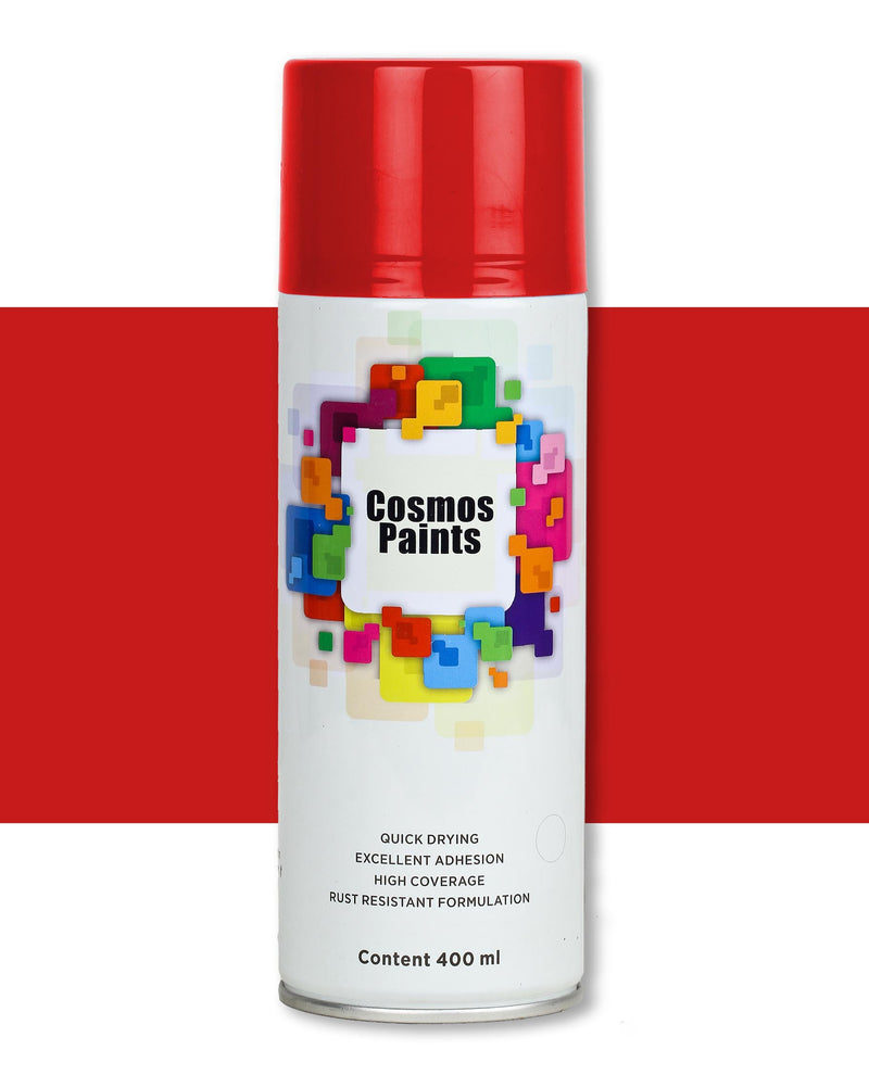 Cosmos Paints - Spray Paint in 137 Deep Red 400ml