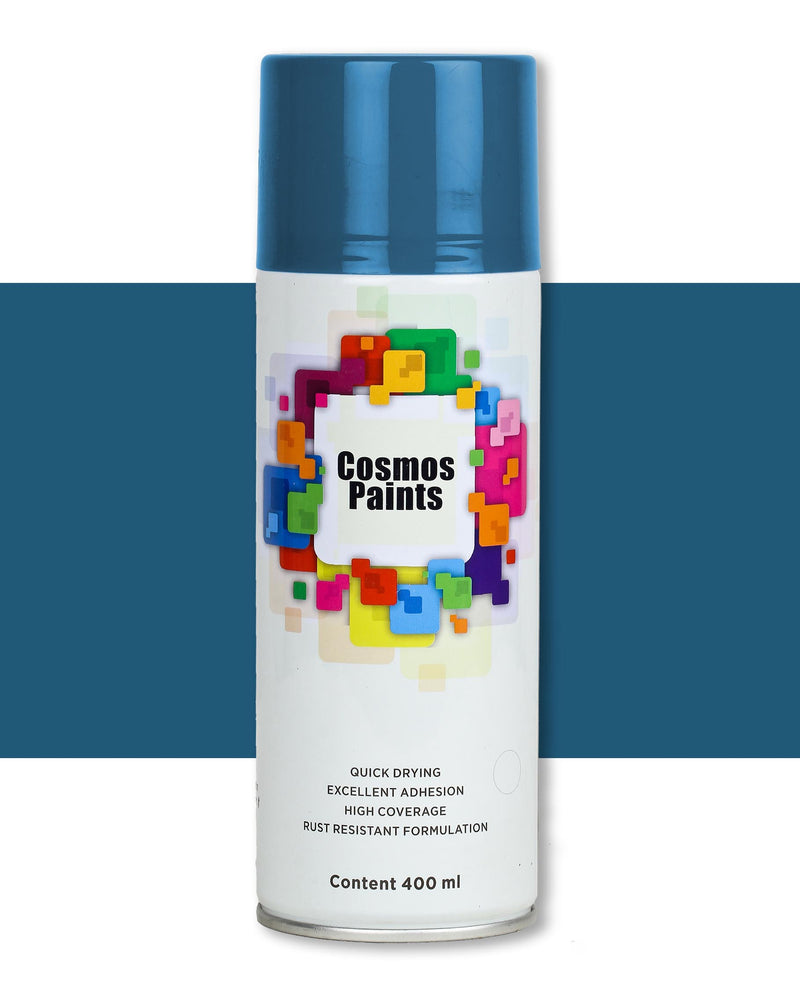 Cosmos Paints - Spray Paint in 369 Dongfeng Blue 400ml