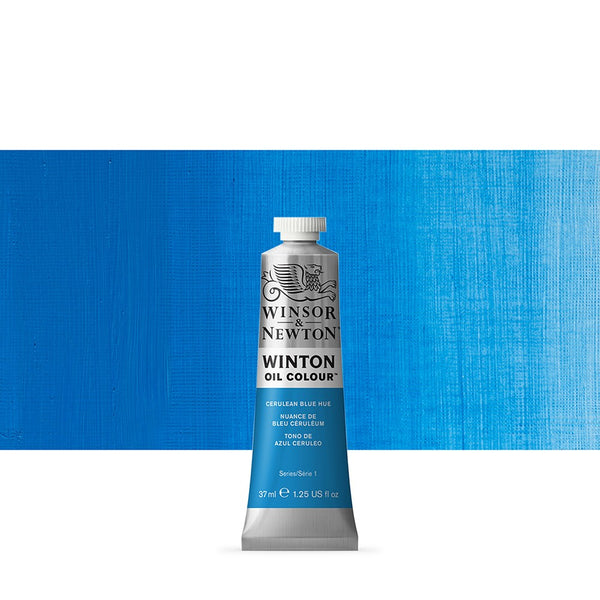 Winsor & Newton Winton Oil Colour Tube, 37ml, Cerulean Blue Hue