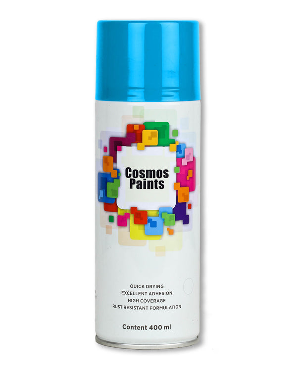 Cosmos Paints - Spray Paints in Fluorescent Blue 400ml