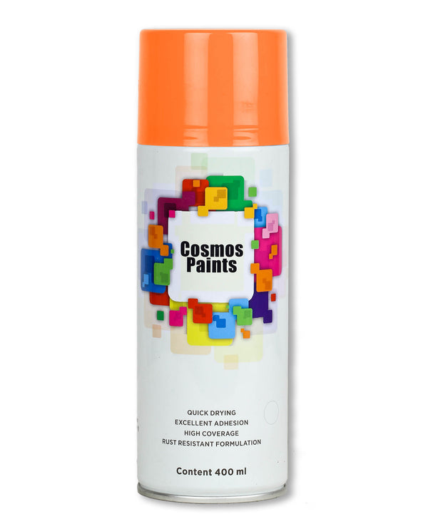 Cosmos Paints - Spray Paints in Fluorescent Sunred 400ml
