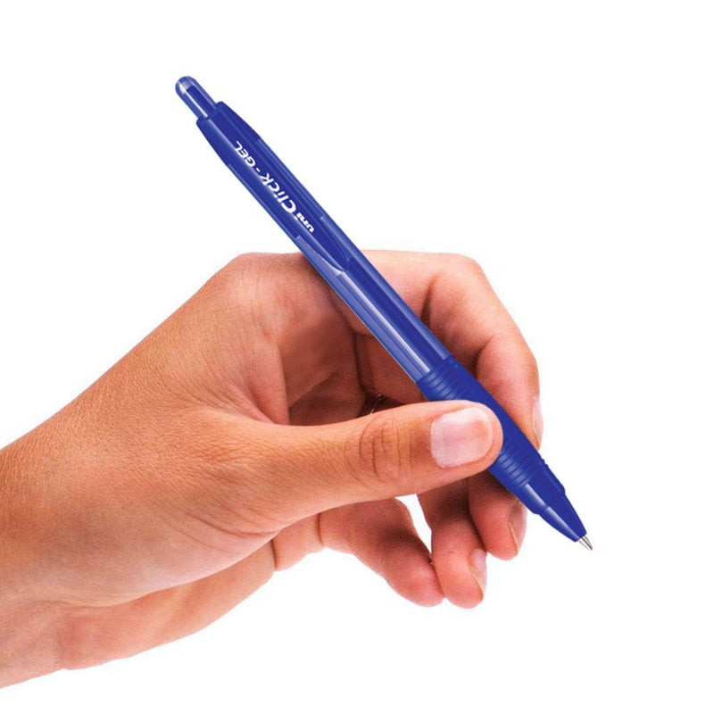 Uniball Click Gel Pen (Blue, 2 Pc)