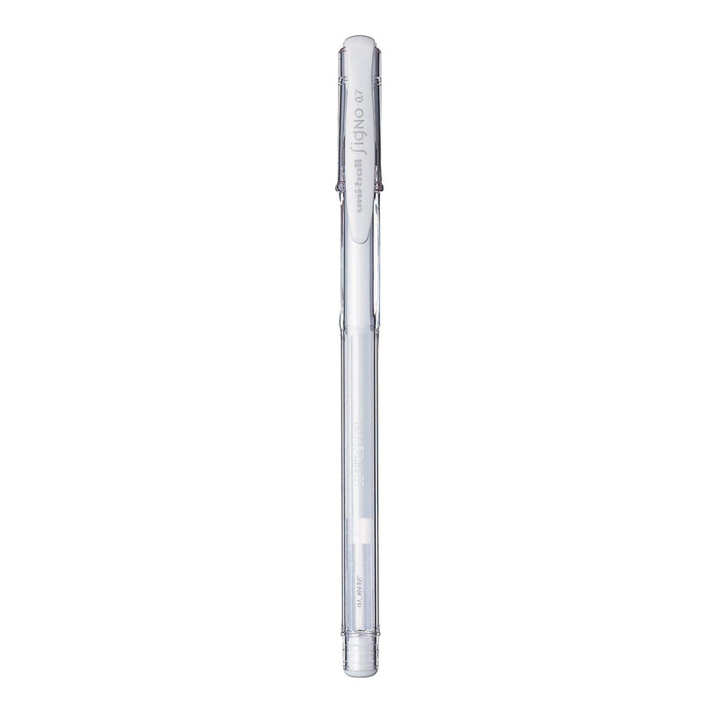 Uniball SIGNO UM-100 Gel Pen (Cream White Ink, Pack of 1)