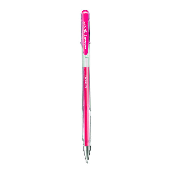 Uniball SIGNO UM-100 Gel Pen (F Pink Ink, Pack of 1)