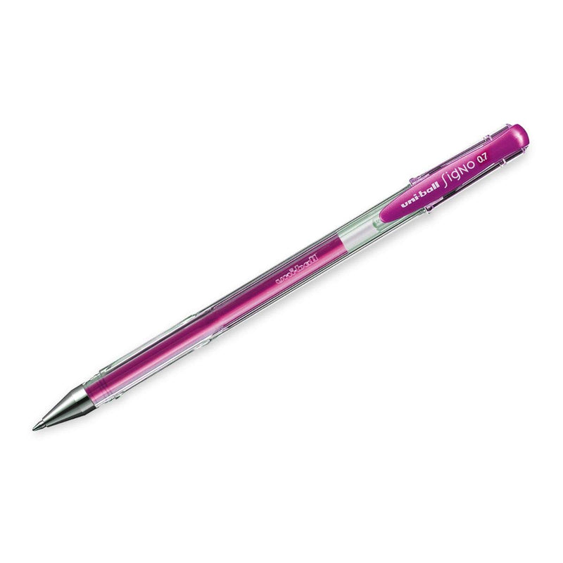Uniball SIGNO UM-100 Gel Pen (Violet Ink, Pack of 1)