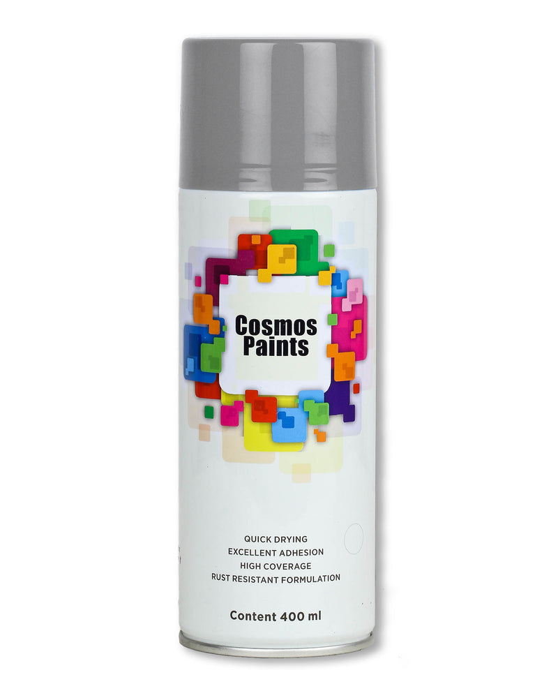 Cosmos Paints - Spray Paints in Hammertone Silver 400ml