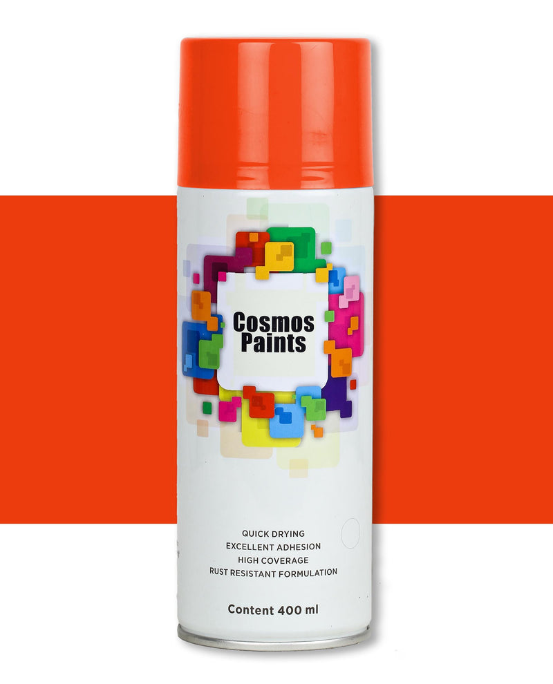 Cosmos Paints - Spray Paint in 672 Hanuman Orange 400ml