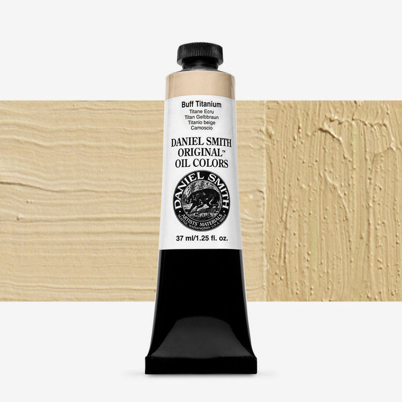 Daniel Smith Water Soluble Oils Color 37ml Paint Tube, Buff titanium