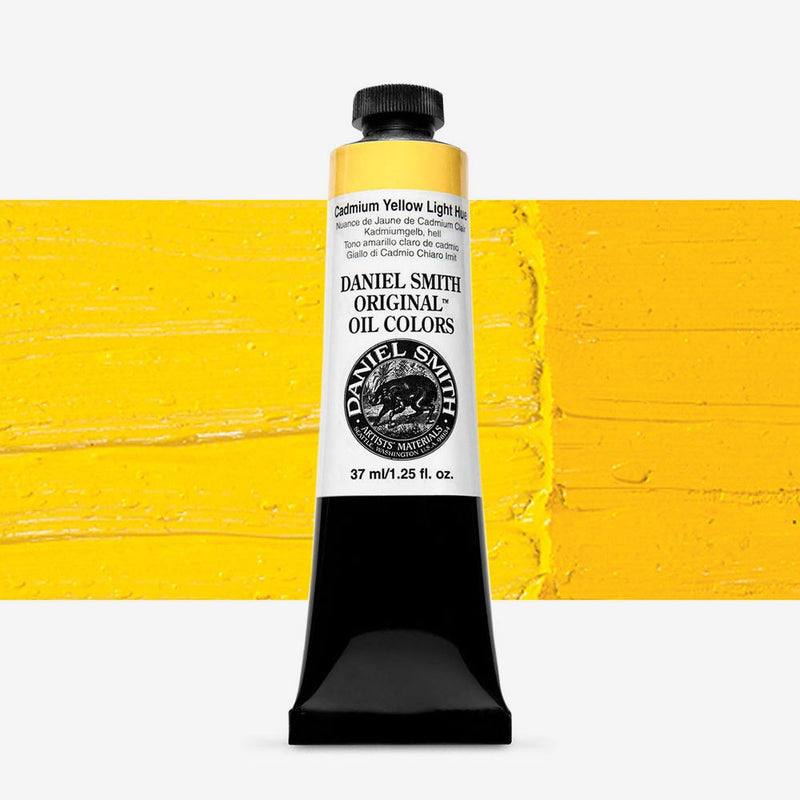 Daniel Smith Water Soluble Oils Color 37ml Paint Tube, Cadmium Yellow Light Hue