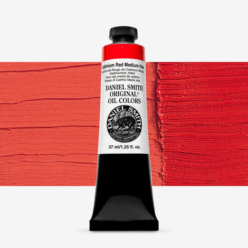 Daniel Smith Water Soluble Oils Color 37ml Paint Tube, Cadmium Red Medium Hue