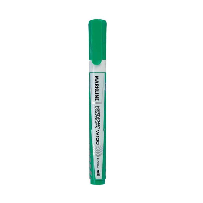LINC Markline White-Board Marker (Green, Pack of 10)