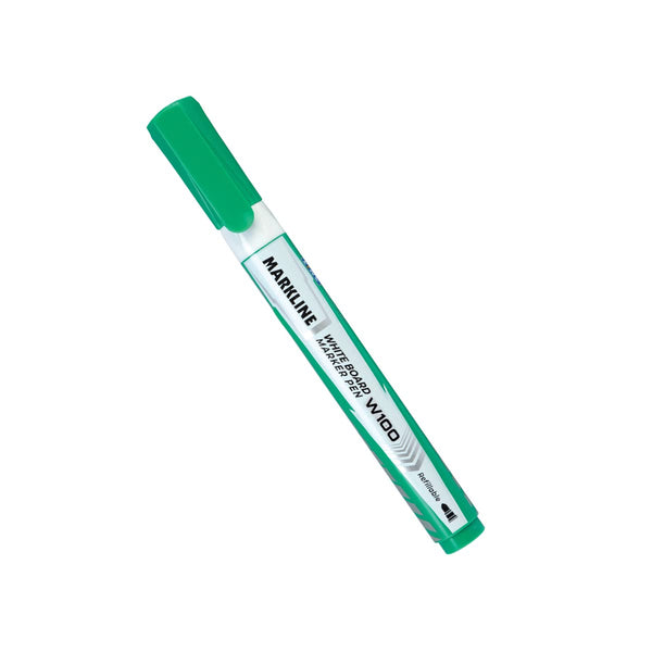LINC Markline White-Board Marker (Green, Pack of 10)