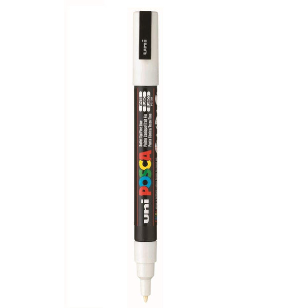 Uniball Posca 3M Marker Pen (White Ink, Pack of 1)
