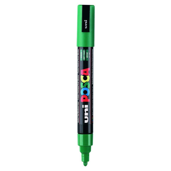 Uniball Posca 5M Marker Pen (Green Ink, Pack of 1)