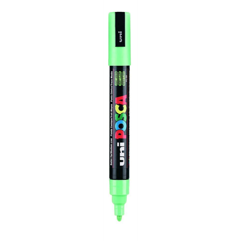 Uniball Posca 5M Marker Pen (Light Green Ink, Pack of 1)