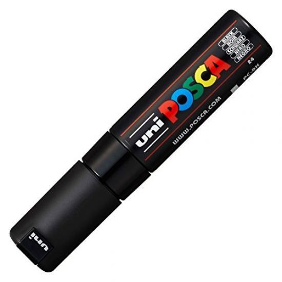 Uniball Posca PC-8K Paint Marker (Black, Pack of 1)