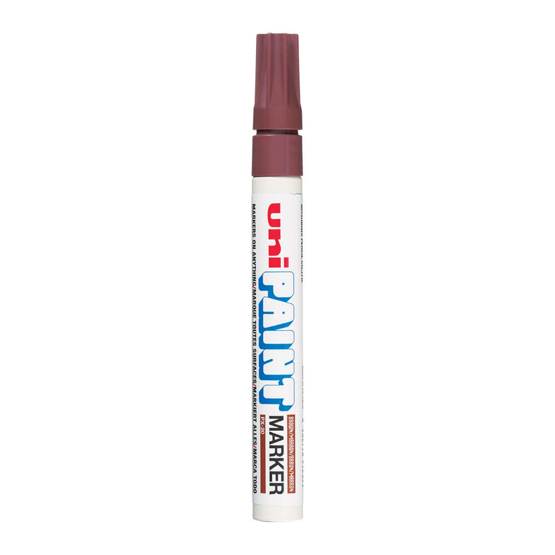 Uniball PX-20L Permanent Paint Marker (Brown, Pack Of 1)