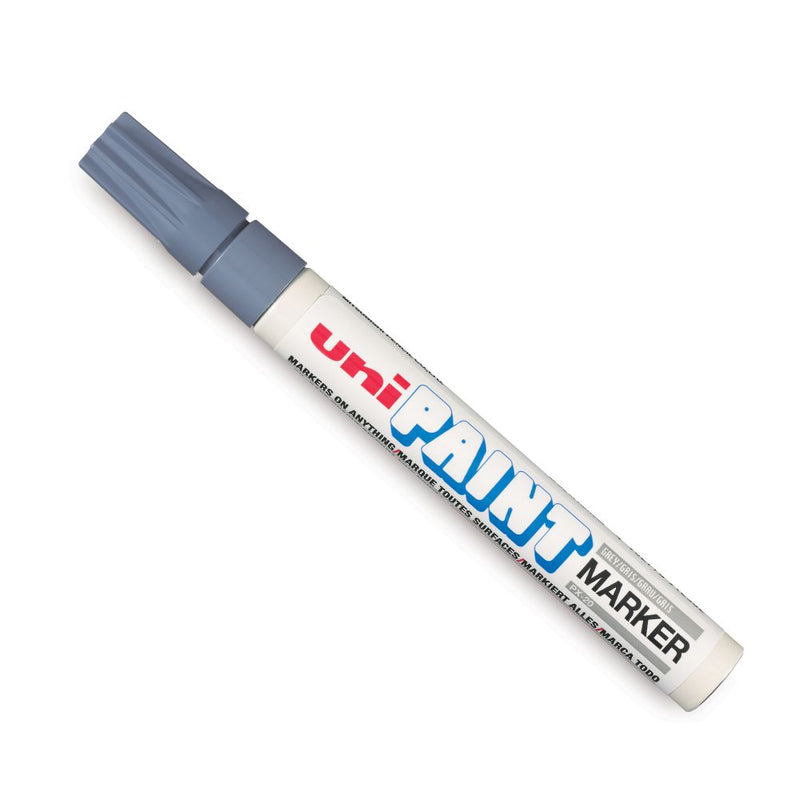 Uniball PX-20L Permanent Paint Marker (Grey, Pack Of 1)