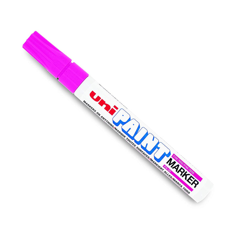 Uniball PX-20 Paint Marker (Pink Ink, Pack of 1)