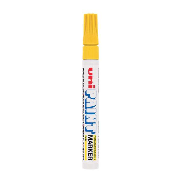 Uniball PX20 Paint Marker (Yellow Ink, Pack of 1)