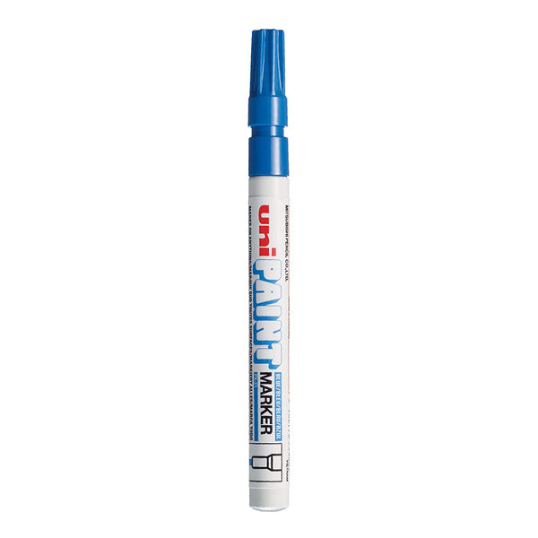 Uniball PX-21L Permanent Paint Marker (Blue, Pack Of 1)