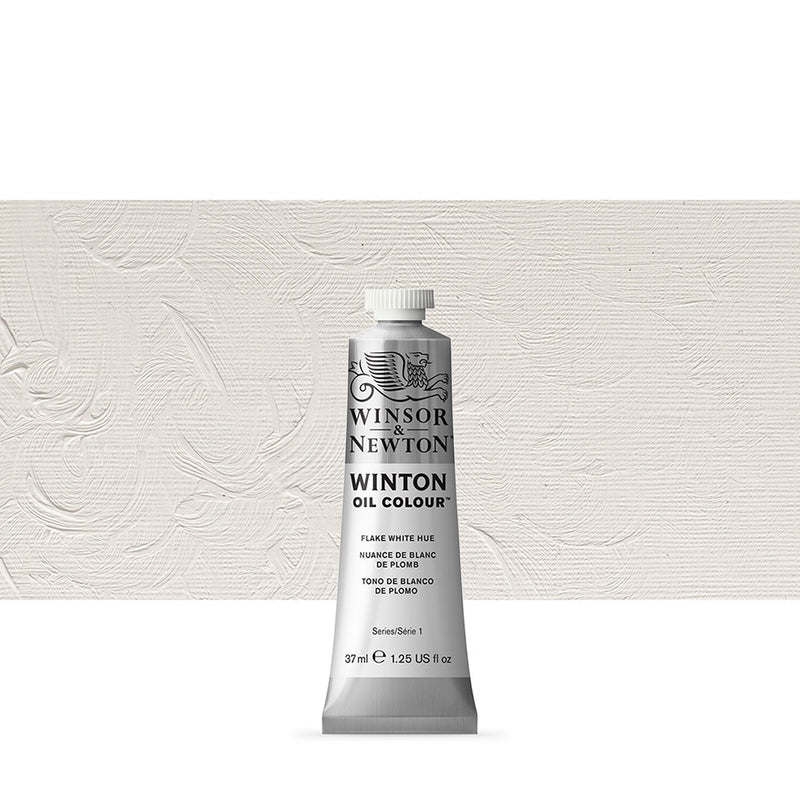 Winsor & Newton Winton Oil Colour Tube, 37ml, Flake White Hue
