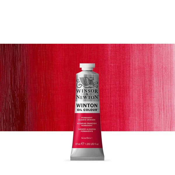 Winsor & Newton Winton Oil Colour Tube, 37ml, Permanent Alizarin Crimson