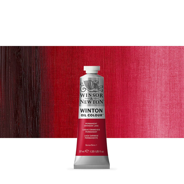 Winsor & Newton Winton Oil Colour - Tube of 37 ML - Permanent Crimson Lake