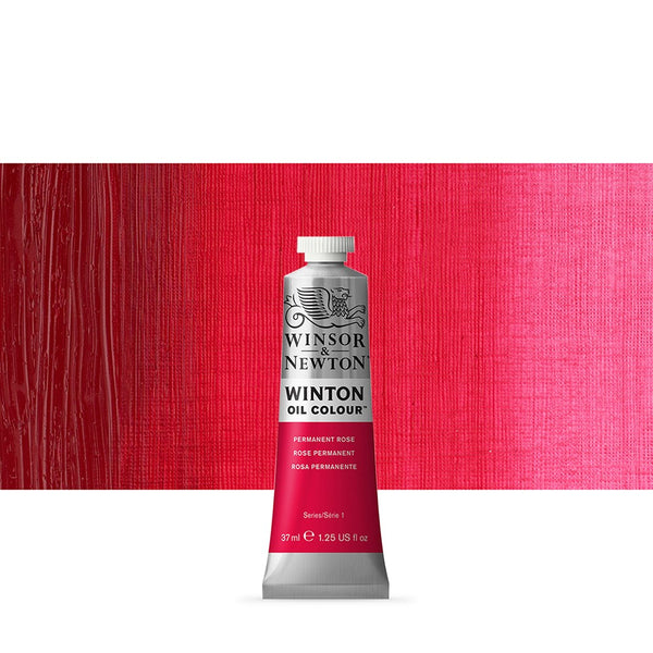 Winsor & Newton Winton Oil Colour Tube, 37ml, Permanent Rose