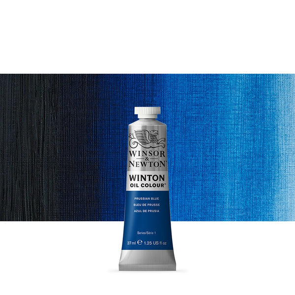 Winsor & Newton Winton Oil Colour Tube, 37ml, Prussian Blue