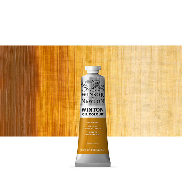 Winsor & Newton Winton Oil Paint 37ml/Tube-Raw Sienna