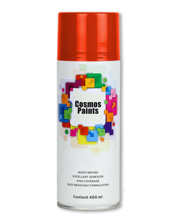 Cosmos Paints - Spray Paint in 06 Orange Red 400ml
