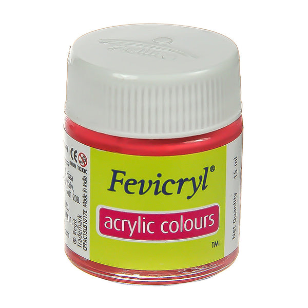 Fevicryl Acrylic Colours 15 ml Salmon Pink-65, Pack of 2