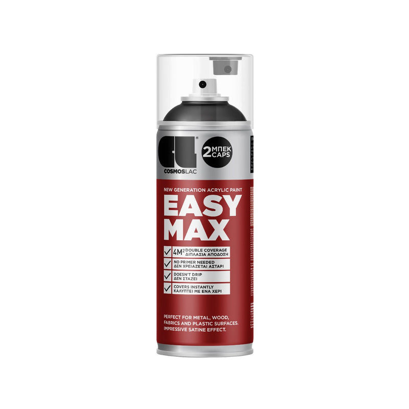 Easy Max RAL 9005 Black Acrylic Spray Paint