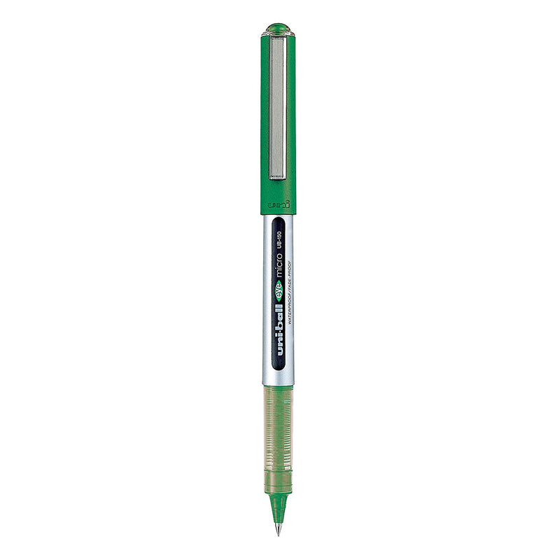 Uniball Eye UB-150 Roller Ball Pen (Green, Pack of 1)