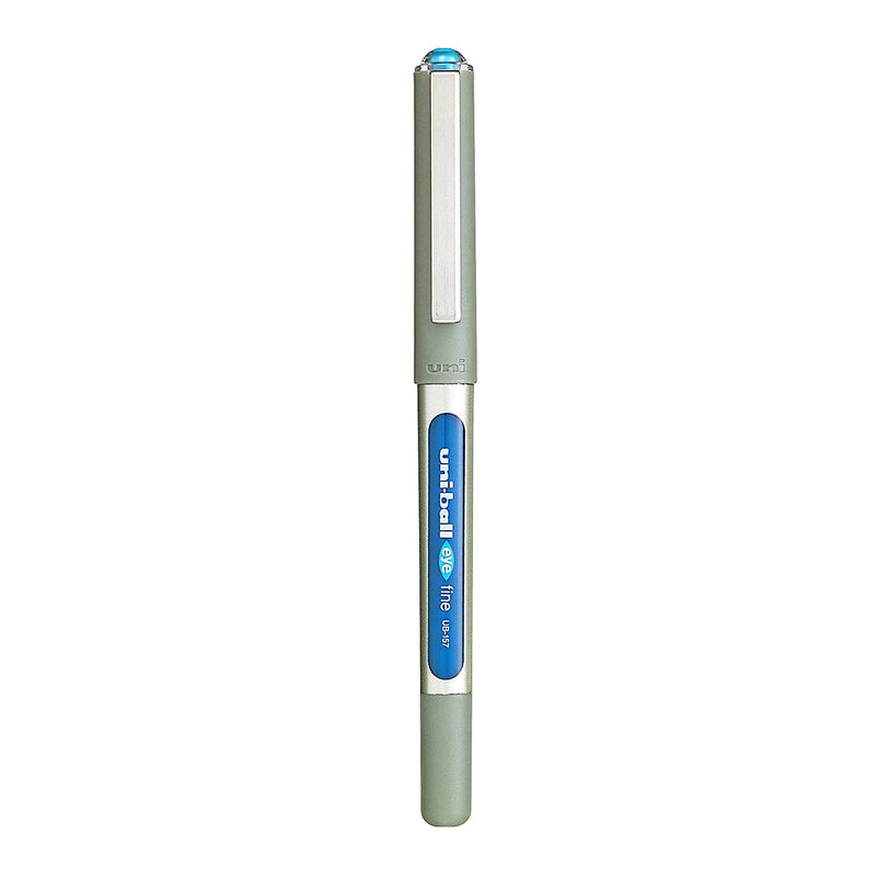 Uniball Eye UB-157 Roller Ball Pen (Light Blue ink, Pack of 1)