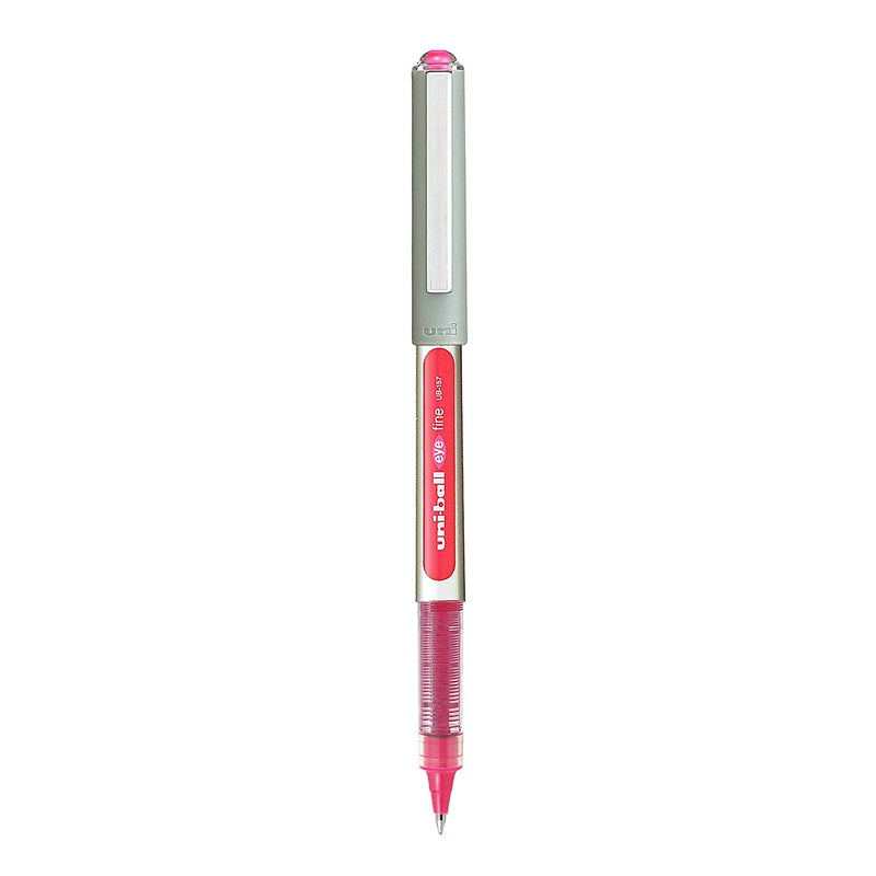Uniball Eye UB-157 Roller Ball Pen (Pink Ink, Pack of 1)