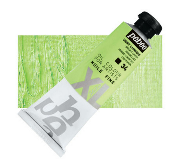 Pebeo XL Studio Oil Color - Bright Green, 37 ml