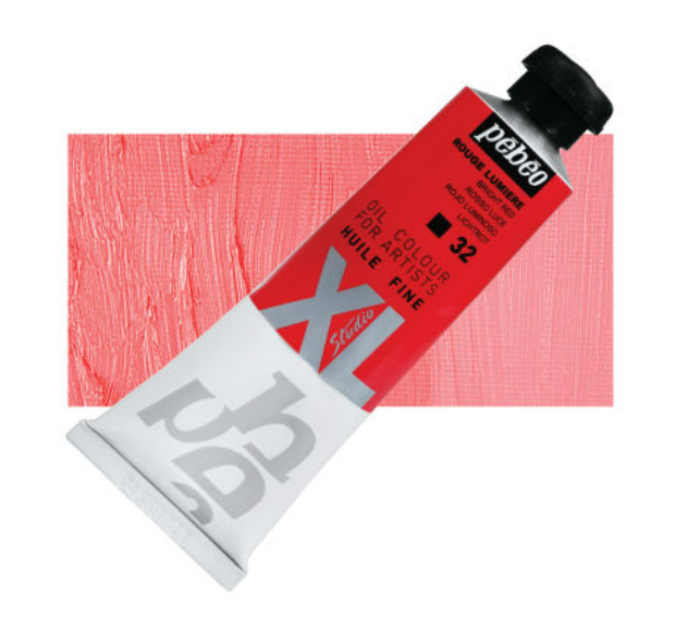 Pebeo XL Studio Oil Color - Bright Red, 37 ml