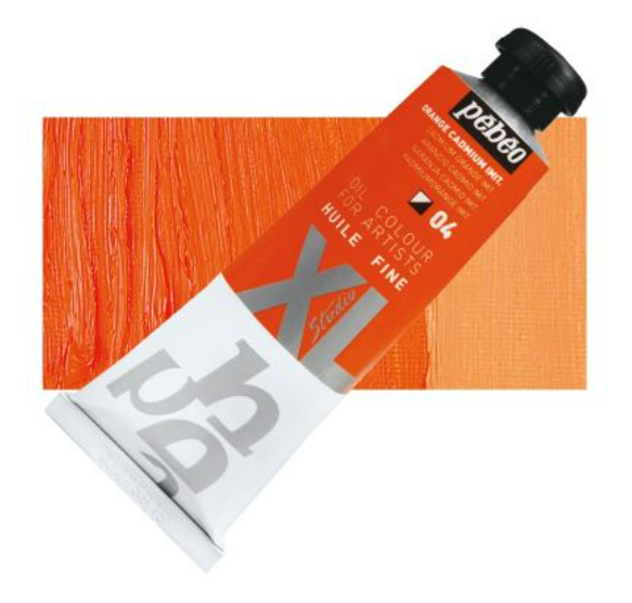 Pebeo XL Studio Oil Color - Cadmium Orange Imitation, 37 ml tube