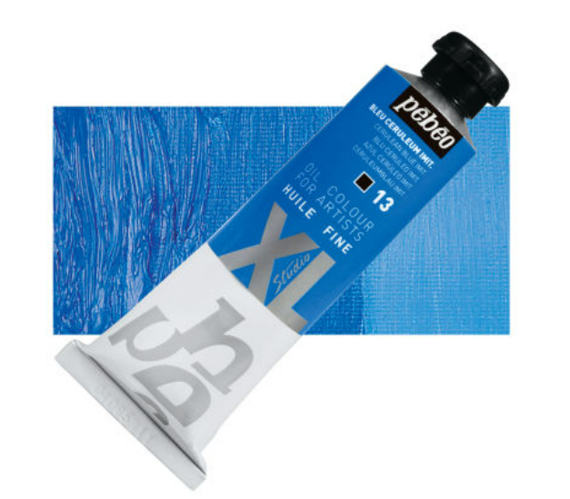 Pebeo XL Studio Oil Color - Cerulean Blue Imitation, 37 ml tube