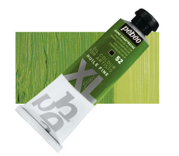 Pebeo XL Studio Oil Color - Chartreuse Yellow, 37 ml tube